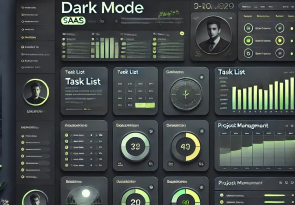 Dark Mode SaaS Websites